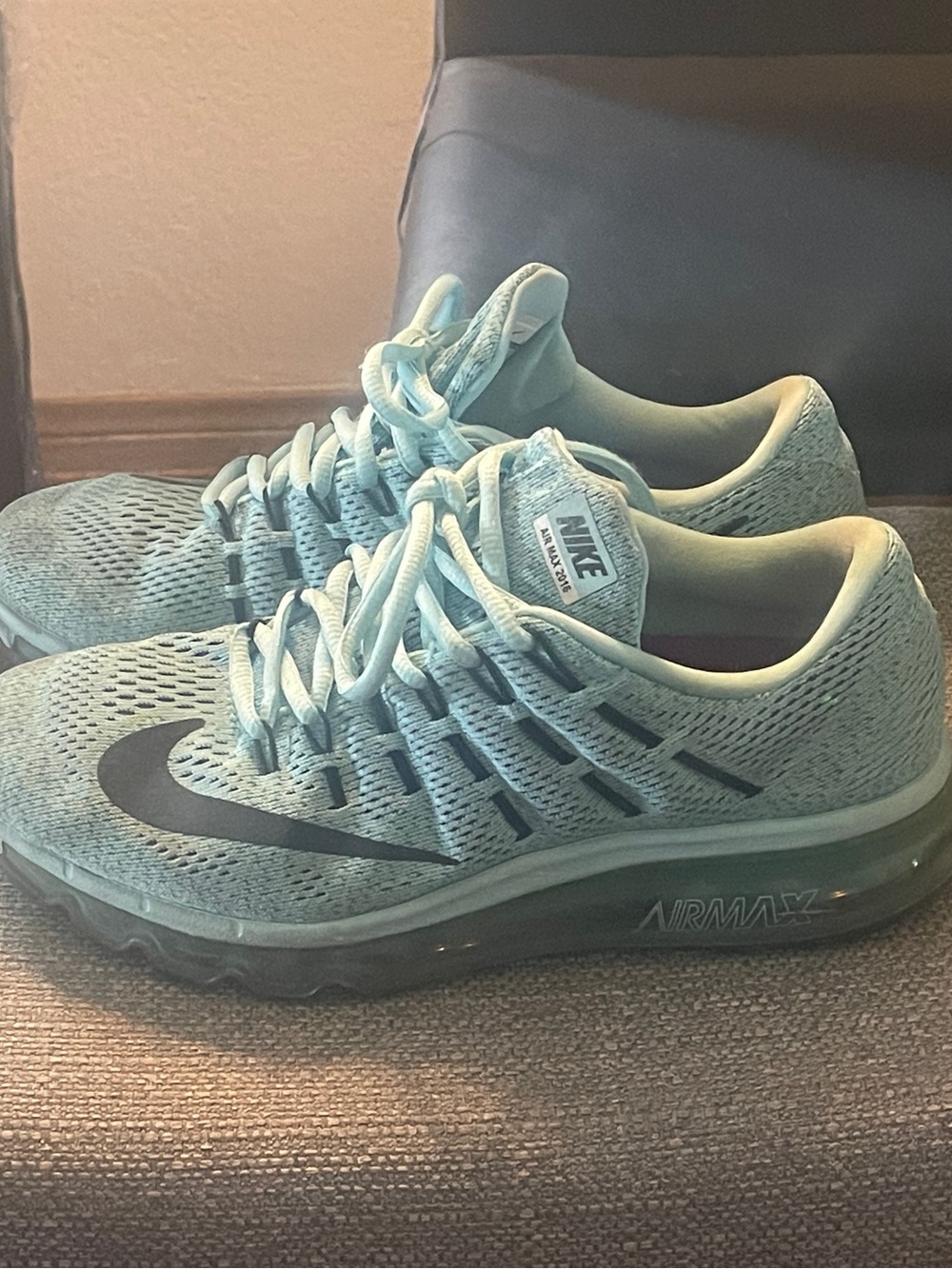Nike Women’s Air Max Athletic Shoes - Light Teal